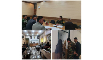 بازدید فرمانده یگان حفاظت اداره کل منابع طبیعی فارس از شهرستان فسا