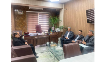 دیدار فرماندار شهرستان خرم‌بید با مدیرکل منابع طبیعی و آبخیزداری استان فارس