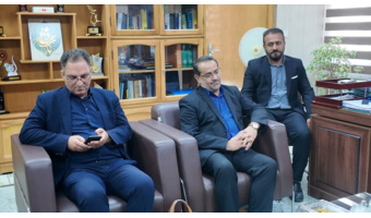 دیدار نماینده مردم شهرستان‌های ممسنی و رستم در مجلس شورای اسلامی با مدیرکل منابع طبیعی و آبخیزداری استان فارس