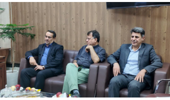 دیدار مدیرکل بنیاد مسکن استان فارس با مدیرکل منابع طبیعی و آبخیزداری استان فارس