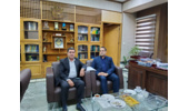 دیدار فرماندار شهرستان سپیدان با مدیرکل منابع طبیعی و آبخیزداری استان فارس