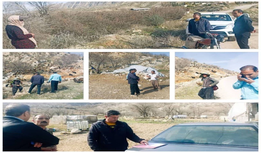 اجرای مدیریت چرا در مراتع گاوکشک بخش مرکزی شهرستان کازرون