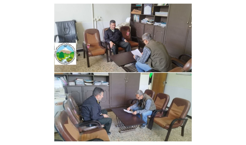 انعقاد تفاهم نامه همکاری مشترک نیروی انتظامی و یگان حفاظت منابع طبیعی و آبخیزداری شهرستان پاسارگاد