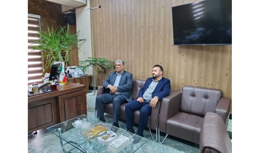دیدار فرماندار شهرستان خرم بید با مدیرکل منابع طبیعی و آبخیزداری استان فارس