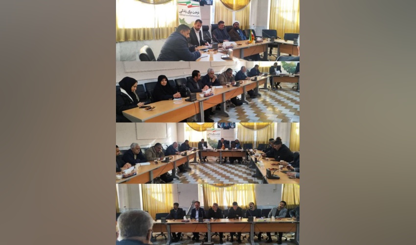 جلسه هماهنگی و مدیریت  برگزاری هفته منابع طبیعی در اقلید