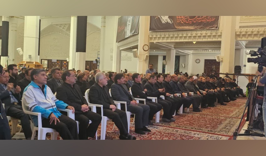 حضور پرشور مجموعه منابع طبیعی و آبخیزداری استان فارس در مراسم سوگواری امام شهیدان