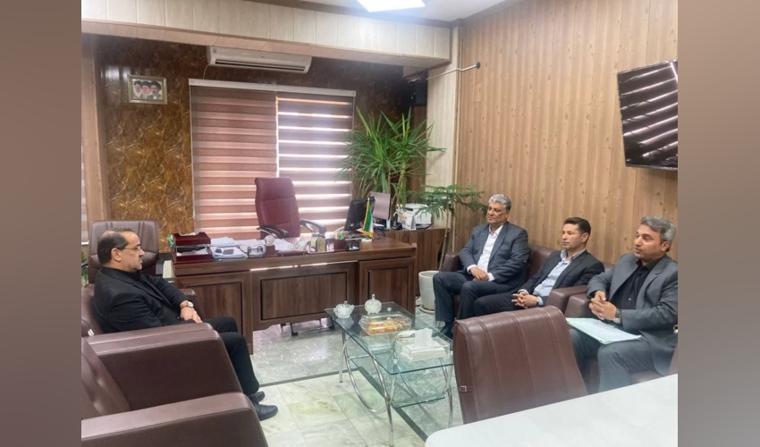 دیدار فرماندار شهرستان خرم‌بید با مدیرکل منابع طبیعی و آبخیزداری استان فارس