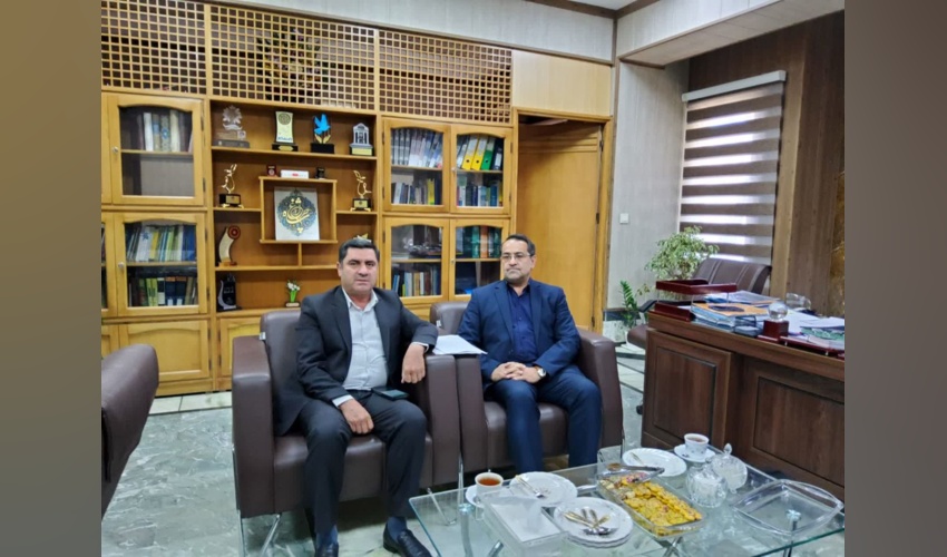 دیدار فرماندار شهرستان سپیدان با مدیرکل منابع طبیعی و آبخیزداری استان فارس