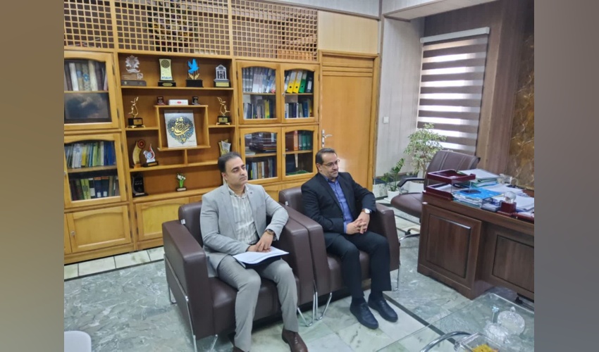 دیدار مدیرعامل شرکت برق منطقه‌ای فارس با مدیرکل منابع طبیعی و آبخیزداری استان فارس
