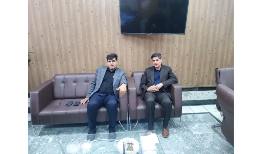 دیدار نماینده مردم شهرستان‌های مرودشت، پاسارگاد و ارسنجان در مجلس شورای اسلامی با مدیرکل منابع طبیعی و آبخیزداری استان فارس