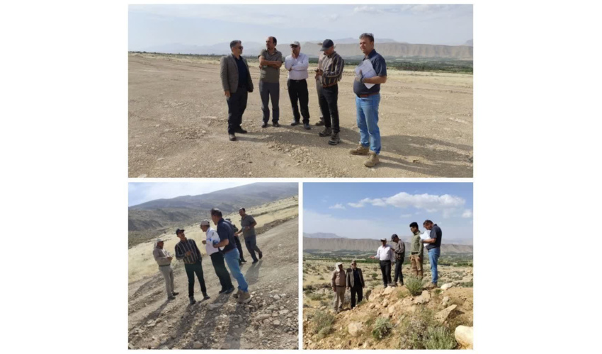 طرح مطالعات آبخیزداری روستای کته خفر در دستور کار قرار گرفت