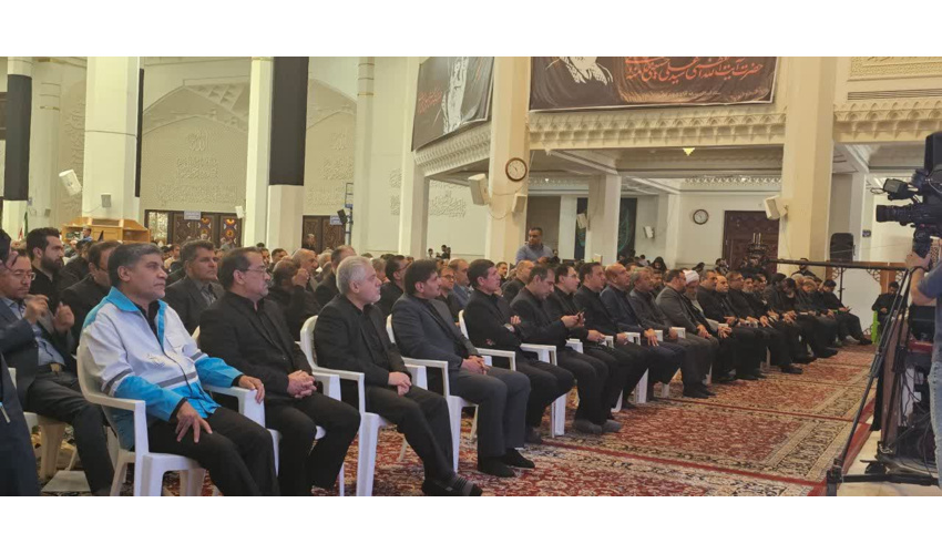 حضور پرشور مجموعه منابع طبیعی و آبخیزداری استان فارس در مراسم سوگواری امام شهیدان