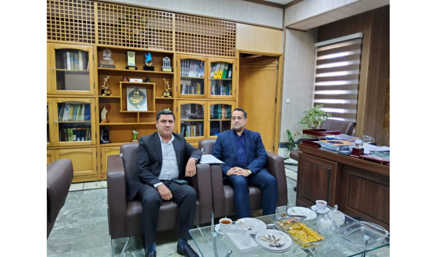 دیدار فرماندار شهرستان سپیدان با مدیرکل منابع طبیعی و آبخیزداری استان فارس